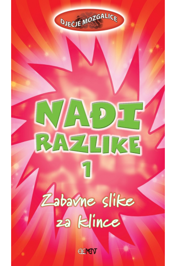 NAĐI RAZLIKE 1 - naslovnica