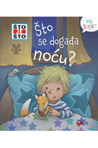 Što je što? Što se događa noću? - slikovnica s prozorčićima - naslovnica