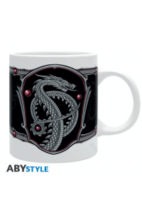 House Of The Dragon - Mug - 320 ml - Silver Dragon  - Subli