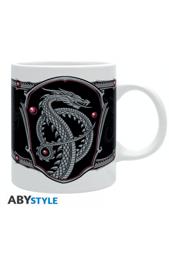 House Of The Dragon - Mug - 320 ml - Silver Dragon  - Subli - slika proizvoda