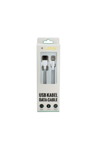USB kabel  + Class za Apple iphone 5/6/7/8/X/XS/11/XR HQ 2m bijeli - slika proizvoda