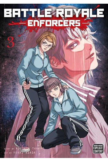 Battle Royale: Enforcers, Vol. 3 (Manga) - naslovnica
