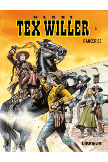 Tex Willer: Mladi Tex specijal 05 : Rančerice (Strip) - naslovnica