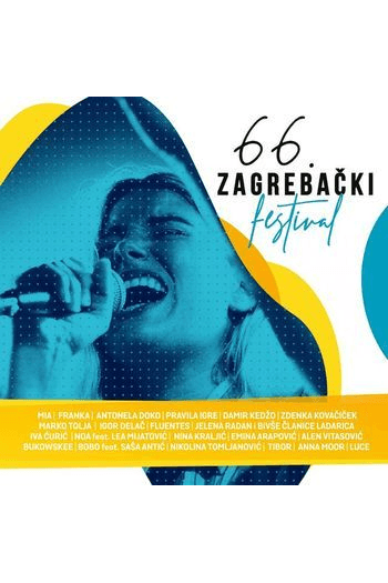Razni izvođači - 66. Zagrebački festival 2019. CD - omot