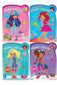 Bojanka Modne Zvijezde 1-4 - naslovnica