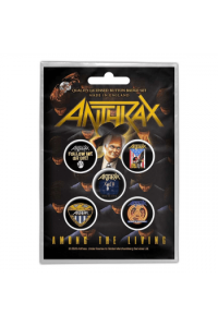 Anthrax Among The Living - bedževi set - slika proizvoda