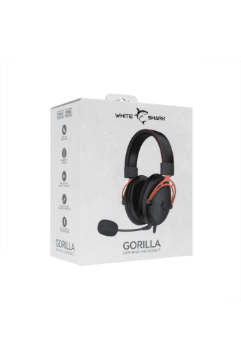 White Shark HEADSET GH-2341 GORILLA Crno crvene - slika proizvoda