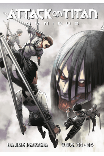 Attack on Titan Omnibus 12 (Vol. 33-34) (Manga) - naslovnica