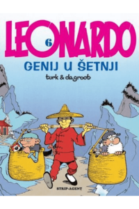 Leonardo 6: Genij u šetnji (Strip) - naslovnica