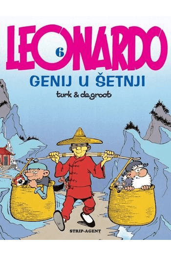 Leonardo 6: Genij u šetnji (Strip) - naslovnica
