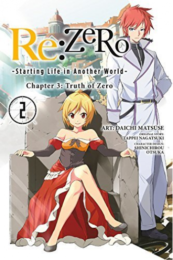 Re:Zero -Starting Life in Another World-, Chapter 3: Truth of Zero, Vol. 02 (manga) - naslovnica