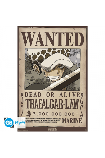 One Piece - Poster Maxi 91.5X61 - Wanted Law Wano - slika proizvoda