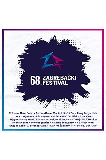 Razni izvođači - 68.Zagrebački festival 2021 CD - omot