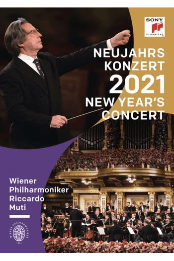 Muti, Riccardo, Wiener Philharmoniker - Neujahrskonzert 2021 / New Year's Concer DVD - omot