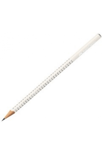 Olovka grafitna B sparkle Faber-Castell 118236 bijela - slika proizvoda