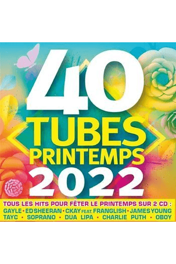 Razni izvođači - 40 Tubes Printemps 2022 - omot