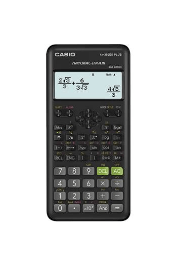Kalkulator Casio FX-350 ES PLUS MOD2 KARTON.PAK (252 funk.) P10/40 bls - slika proizvoda