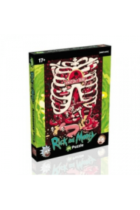 Puzzle: Rick & Morty - Anatomy 1000