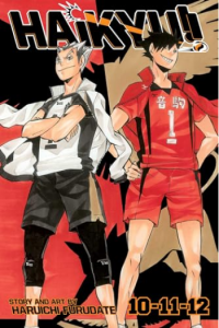 Haikyu!! (3-in-1 Edition), Vol. 04 (Manga) - naslovnica