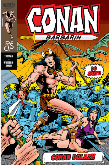 Conan barbarin (Strip) - naslovnica