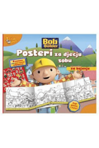 Bob Graditelj bojanka – posteri za dječju sobu - naslovnica