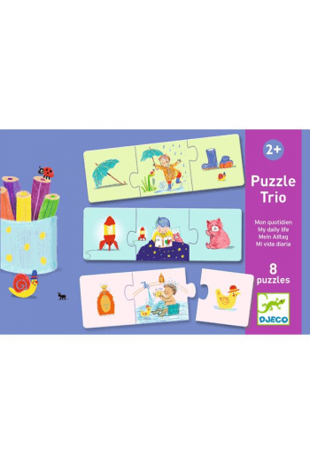 Puzzle trio - Dnevna rutina - slika proizvoda