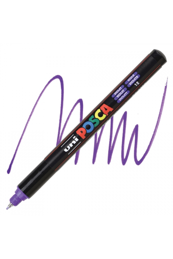 Marker Uni pc-1mr Posca ljubičasti - slika proizvoda