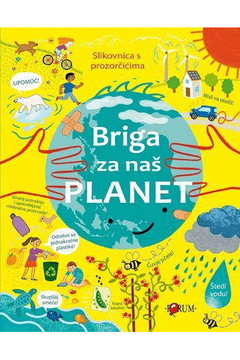 Briga za naš planet - Slikovnica s prozorčićima - naslovnica