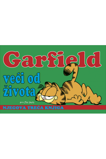 Garfield 3: Veći od života (Strip) - naslovnica