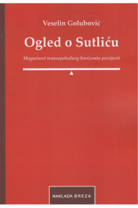 Ogled o Sutliću - naslovnica
