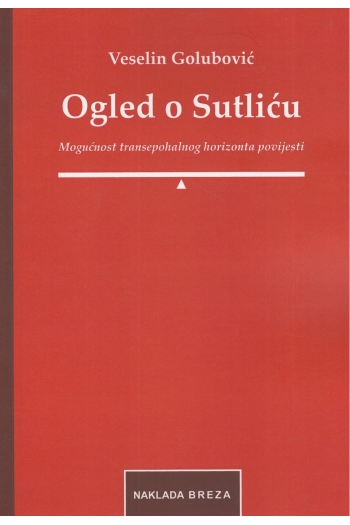 Ogled o Sutliću - naslovnica