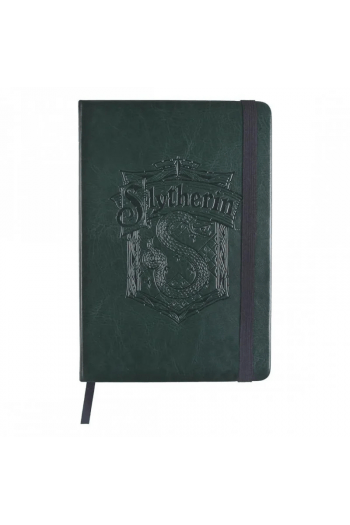 Notes A5 s gumicom Harry Potter - Slytherin - slika proizvoda