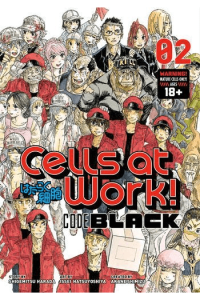 Cells at Work! CODE BLACK, Vol. 02 (Manga) - naslovnica