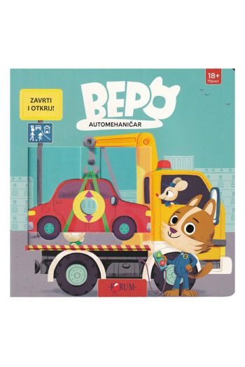 Bepo - Automehaničar (Slikovnica) - naslovnica