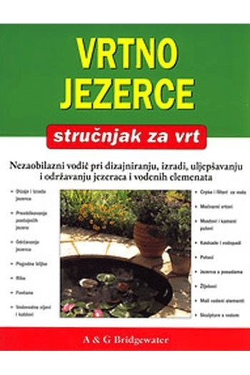 Vrtno jezerce - naslovnica