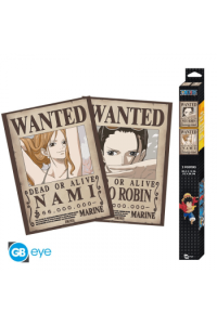 One Piece - Set 2 Posters Chibi 52X38 - Nami & Robin * - slika proizvoda