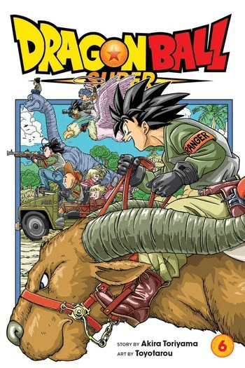 Dragon Ball Super, Vol. 06 (Manga) - naslovnica