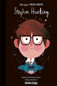 Mali ljudi, veliki snovi: Stephen Hawking (Slikovnica) - naslovnica