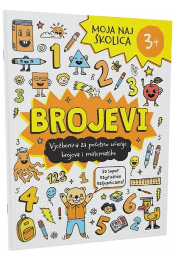 Moja naj školica - Brojevi (Slikovnica) - naslovnica