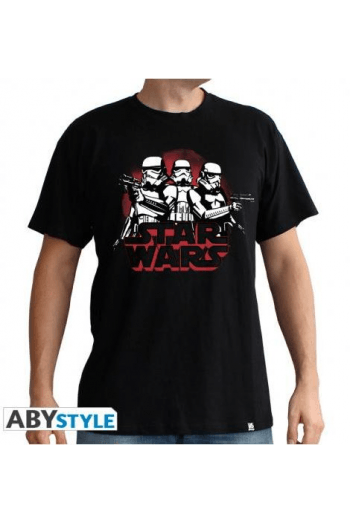 Star Wars - Tshirt Stormtroopers Man Ss Black - Basic - slika proizvoda