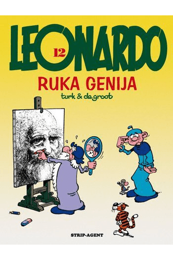 Leonardo 12: Ruka genija (Strip) - naslovnica