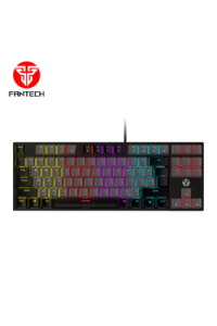 Tipkovnica gaming žična mehanička Fantech Atom TKL Red SW MK876 siva