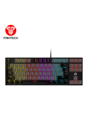 Tipkovnica gaming žična mehanička Fantech Atom TKL Red SW MK876 siva - slika proizvoda
