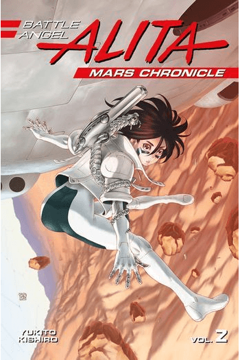 Battle Angel Alita: Mars Chronicle 2 (Manga) - naslovnica