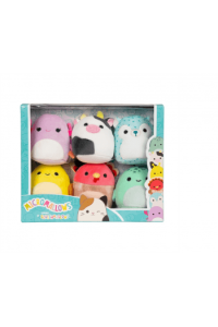 Squishmallows Micromallows 6Cm - 6Pk (Cailey, Connor, Gavi, Zarina, Hasani, Cole)