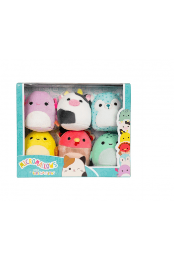 Squishmallows Micromallows 6Cm - 6Pk (Cailey, Connor, Gavi, Zarina, Hasani, Cole) - slika proizvoda