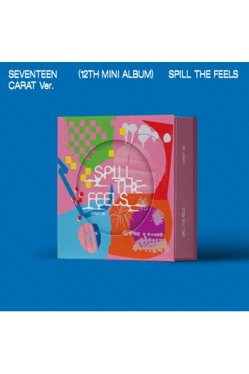 Seventeen - 12Th Mini Album [Spill The Feels] Carat Ver. CD - omot