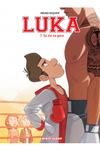 Luka 7: Sa zla na gore (Strip) - naslovnica