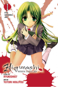 Higurashi When They Cry: Eye Opening Arc, Vol. 1 (Manga) - naslovnica