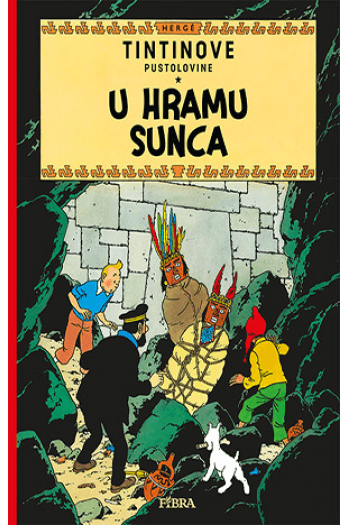 U hramu Sunca (Strip) - naslovnica